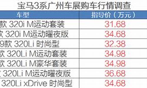 各类汽车价格表_各汽车报价