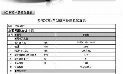 奇瑞电动汽车价格表十万左右的车_奇瑞电动汽车价格表十万左右的车型